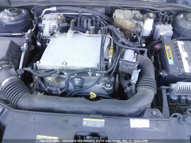 1G1ZT54804F104592 - 2004 CHEVROLET MALIBU LS ლურჯი ფოტო 10