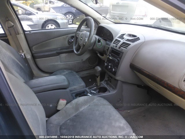 1G1ZT54804F104592 - 2004 CHEVROLET MALIBU LS ლურჯი ფოტო 5