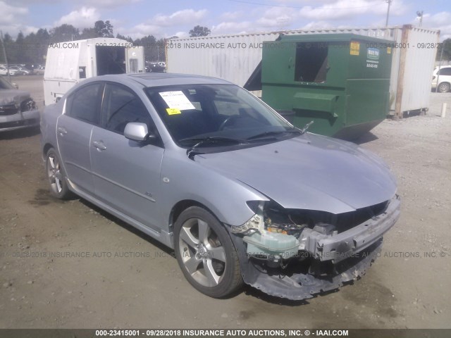 JM1BK323561452931 - 2006 MAZDA 3 S SILVER photo 1