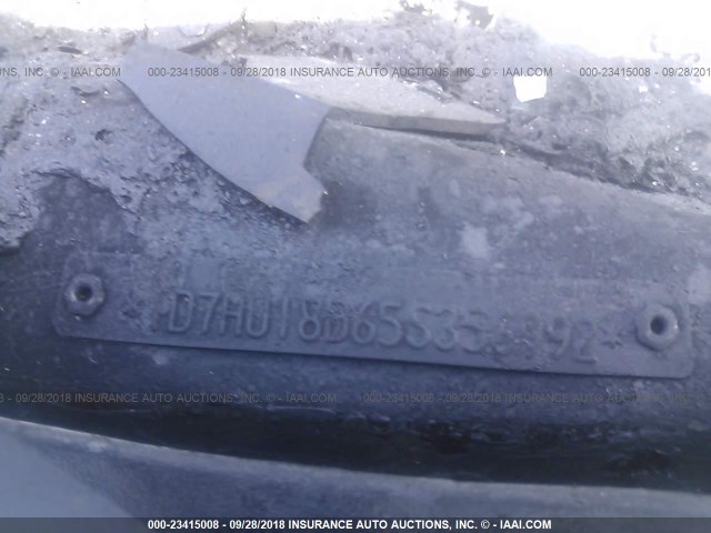 1D7HU18D65S356992 - 2005 DODGE RAM 1500 ST/SLT 红色 照片 9