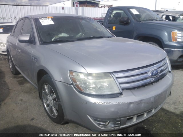 1FAHP24W78G165884 - 2008 FORD TAURUS SEL SILVER photo 1