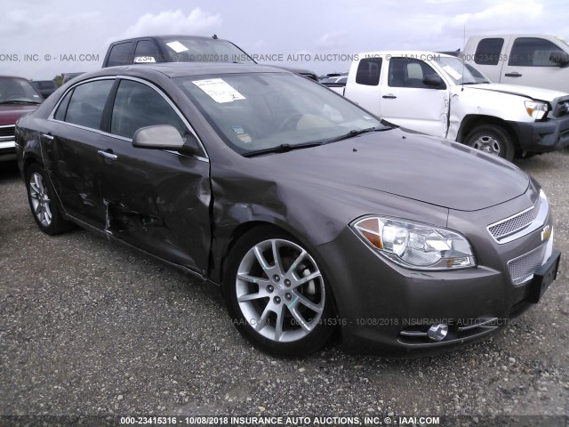 1G1ZE5E79AF110807 - 2010 CHEVROLET MALIBU LTZ 棕色 照片 1