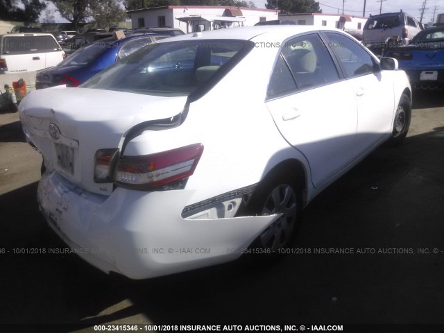 4T4BF3EK8AR030104 - 2010 TOYOTA CAMRY SE/LE/XLE 白色 照片 4