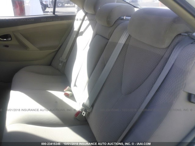 4T4BF3EK8AR030104 - 2010 TOYOTA CAMRY SE/LE/XLE 白色 照片 8