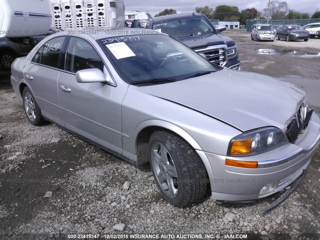 1LNHM87A72Y707407 - 2002 LINCOLN LS SILVER photo 1