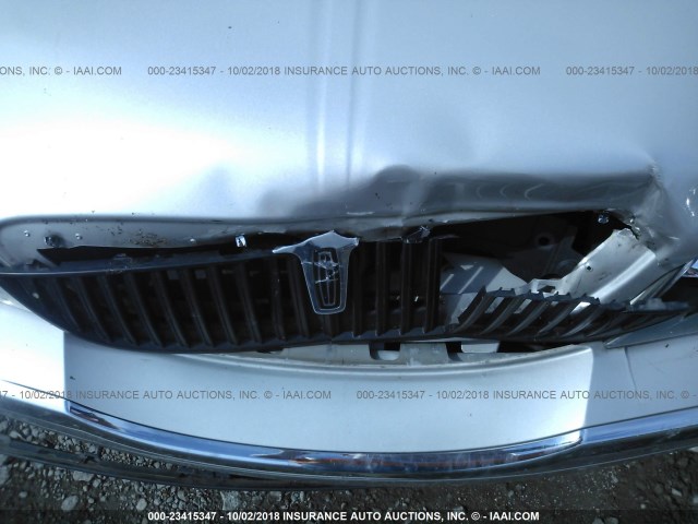 1LNHM87A72Y707407 - 2002 LINCOLN LS SILVER photo 10