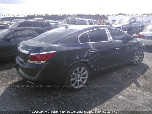 1G4GE5ED8BF233418 - 2011 BUICK LACROSSE CXS BLACK photo 4