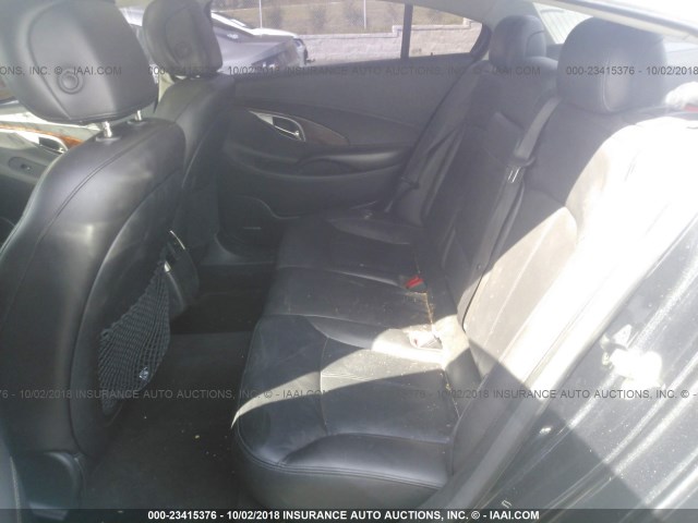 1G4GE5ED8BF233418 - 2011 BUICK LACROSSE CXS BLACK photo 8