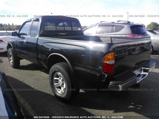 4TASM92N6YZ598012 - 2000 TOYOTA TACOMA XTRACAB PRERUNNER შავი ფოტო 3