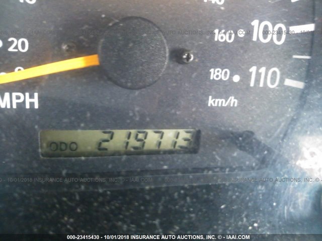 4TASM92N6YZ598012 - 2000 TOYOTA TACOMA XTRACAB PRERUNNER შავი ფოტო 7