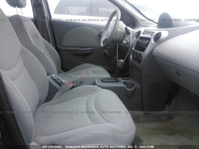 1G8AG52F83Z189389 - 2003 SATURN ION LEVEL 1 SILVER photo 5