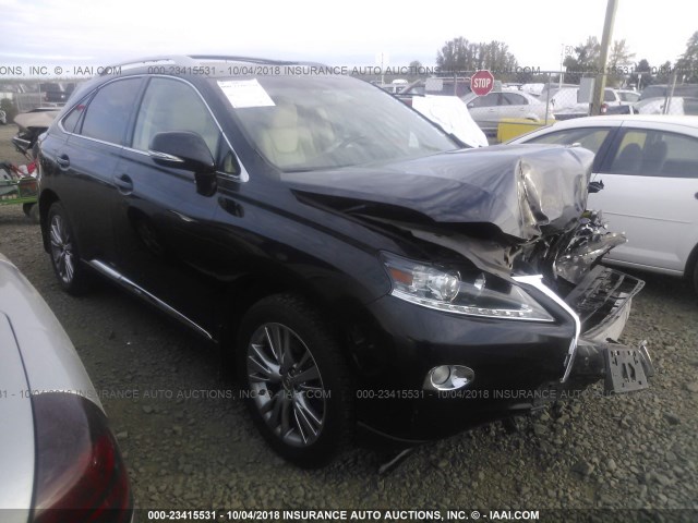 2T2BK1BAXDC190699 - 2013 LEXUS RX 350/BASE/F SPORT BLACK photo 1