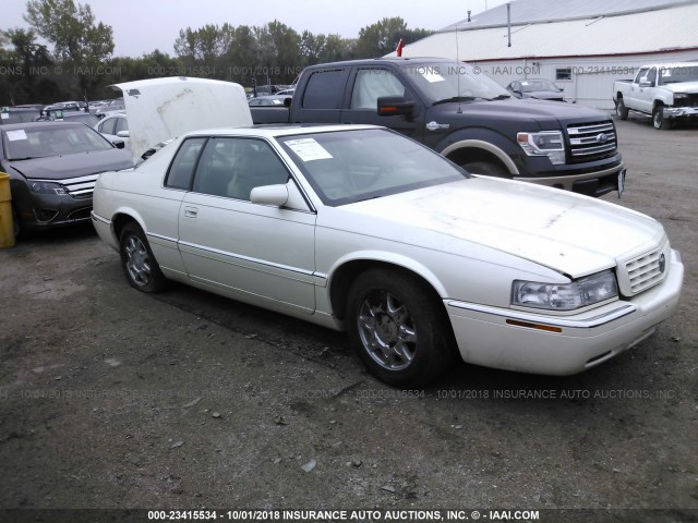 1G6ET1297VU609894 - 1997 CADILLAC ELDORADO TOURING WHITE photo 1