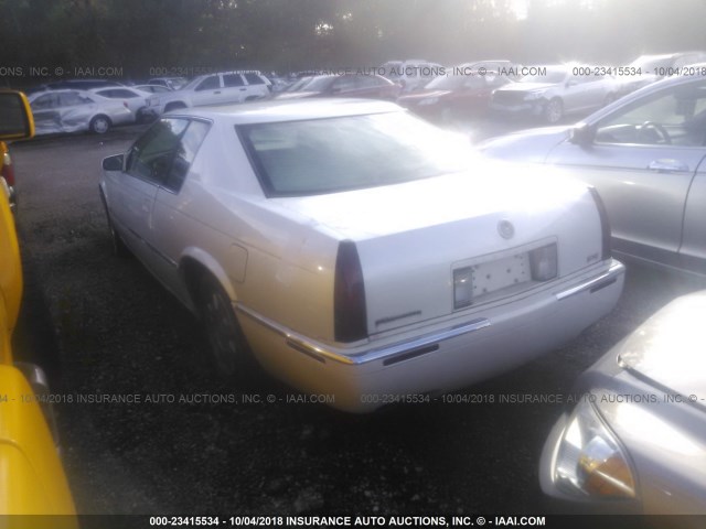 1G6ET1297VU609894 - 1997 CADILLAC ELDORADO TOURING WHITE photo 3