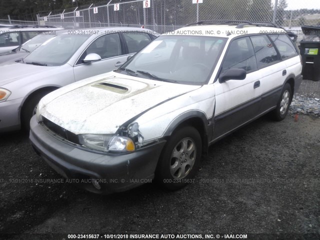 4S3BG6850W6613345 - 1998 SUBARU LEGACY 30TH ANN OUTBACK/LTD/SPT WHITE photo 2