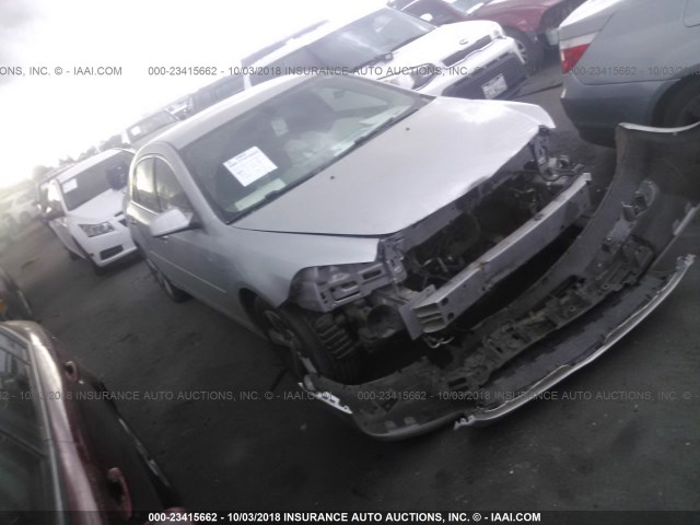 1G1ZC5E02CF129033 - 2012 CHEVROLET MALIBU 1LT SILVER photo 1