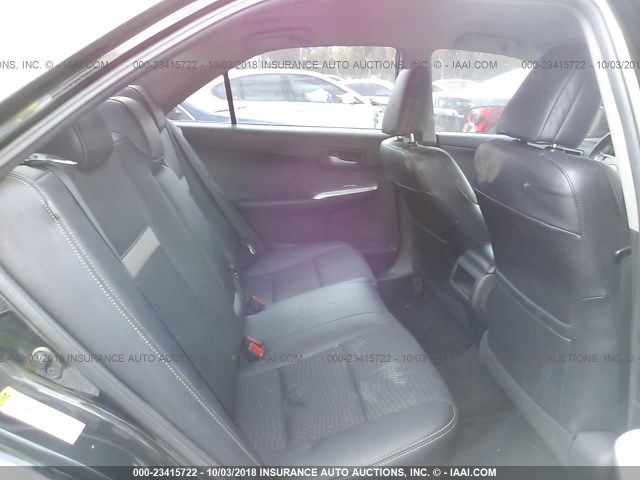 4T1BF1FK2EU839651 - 2014 TOYOTA CAMRY L/SE/LE/XLE შავი ფოტო 8