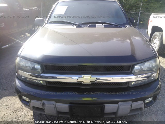 1GNES16S736207783 - 2003 CHEVROLET TRAILBLAZER EXT GRAY photo 6