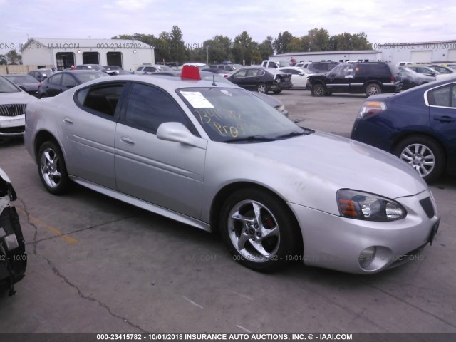 2G2WR524441102140 - 2004 PONTIAC GRAND PRIX GTP SILVER photo 1