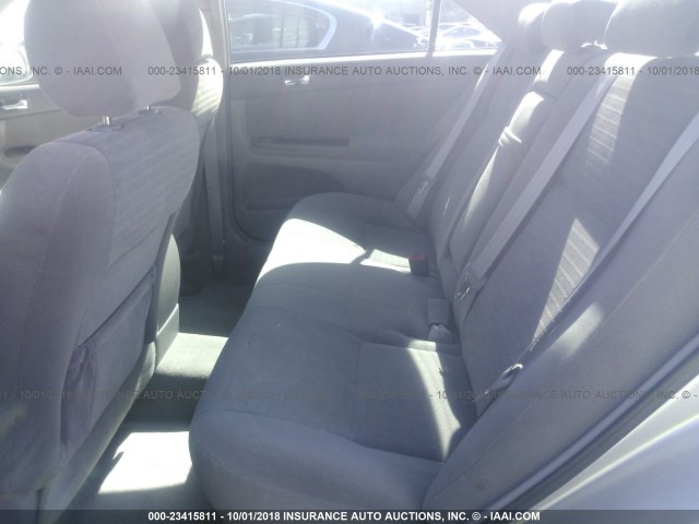 4T1BF30K65U083276 - 2005 TOYOTA CAMRY LE/XLE/SE SILVER photo 8