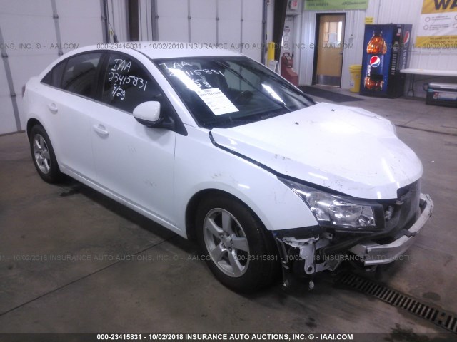 1G1PC5SB8E7163908 - 2014 CHEVROLET CRUZE LT WHITE photo 1