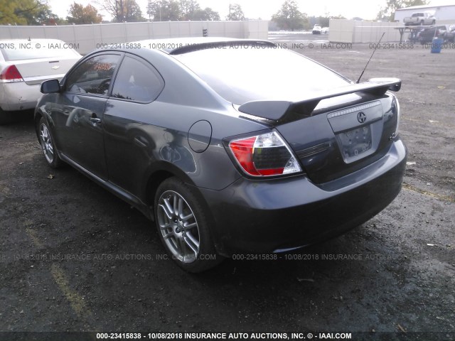 JTKDE167X80261685 - 2008 TOYOTA SCION TC 灰色 照片 3