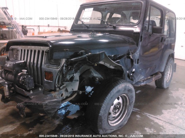 1J4FY29S1PP239619 - 1993 JEEP WRANGLER / YJ  BLACK photo 6