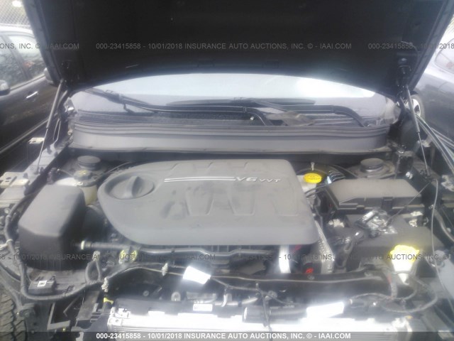 1C4PJMBX1JD532381 - 2018 JEEP CHEROKEE TRAILHAWK BLACK photo 10