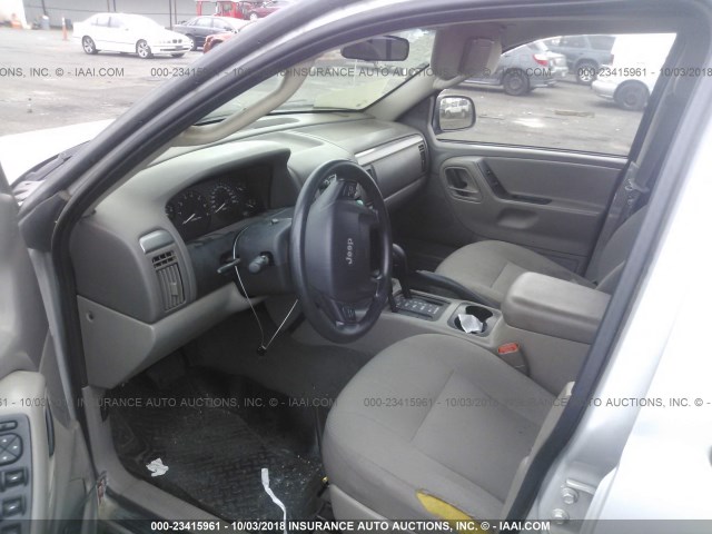 1J4GW48S44C306367 - 2004 JEEP GRAND CHEROKEE LAREDO/COLUMBIA/FREEDOM 银色 照片 5