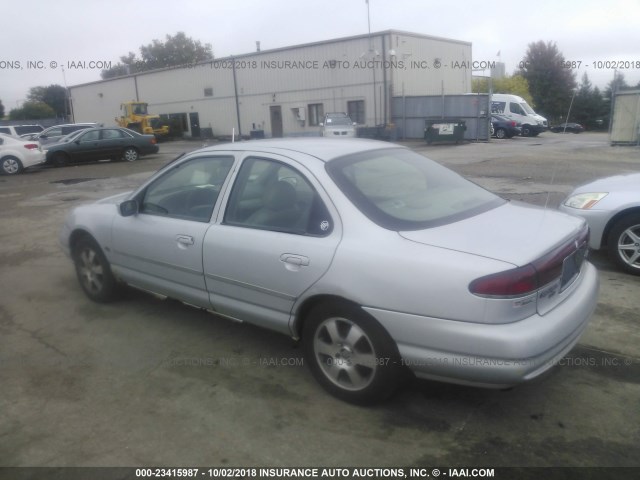 1MEFM66L9YK614580 - 2000 MERCURY MYSTIQUE LS SILVER photo 3