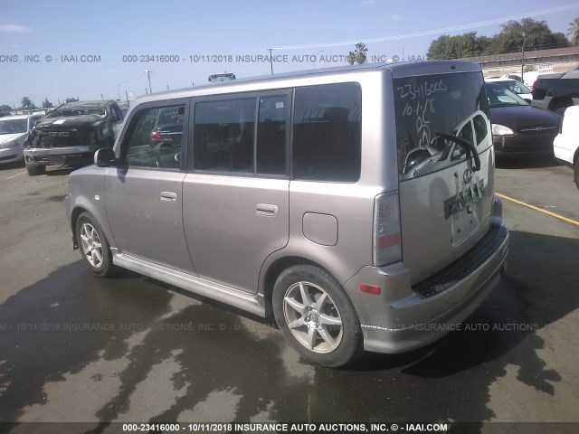 JTLKT324740165832 - 2004 TOYOTA SCION XB ნაცრისფერი ფოტო 3