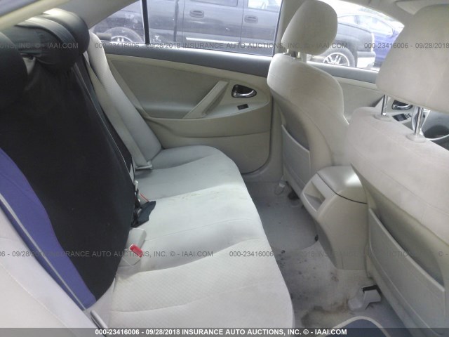 4T1BE46KX9U358900 - 2009 TOYOTA CAMRY SE/LE/XLE 蓝色 照片 8