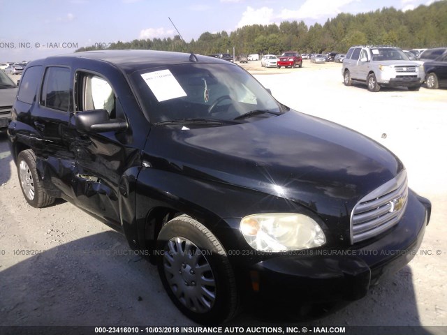 3GNBAADB2AS502694 - 2010 CHEVROLET HHR LS Negro foto 1