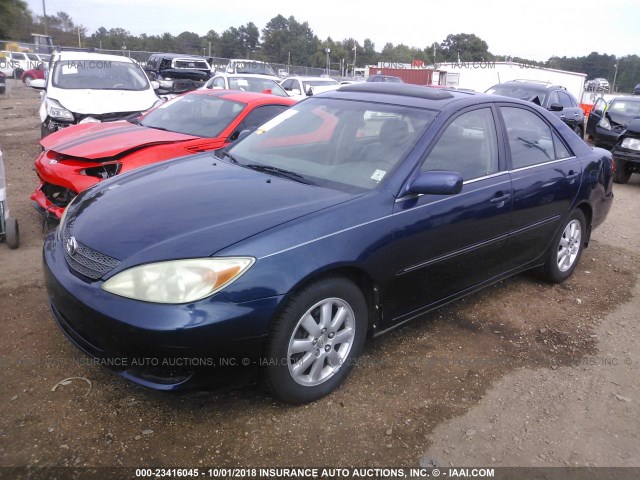 JTDBF32K520010209 - 2002 TOYOTA CAMRY LE/XLE/SE Mavi foto 2