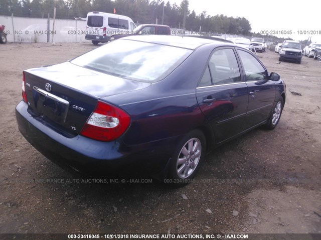 JTDBF32K520010209 - 2002 TOYOTA CAMRY LE/XLE/SE Mavi foto 4