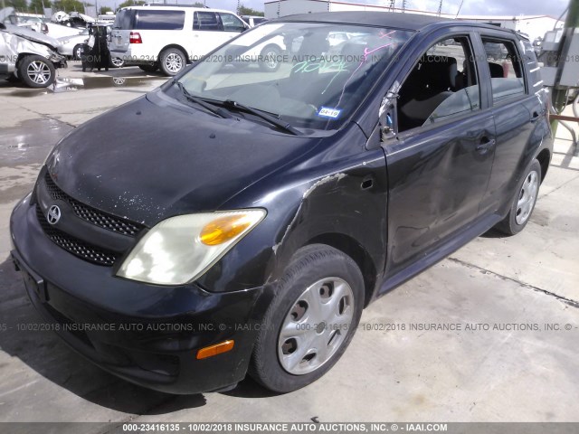 JTKKT624560133423 - 2006 TOYOTA SCION XA შავი ფოტო 6