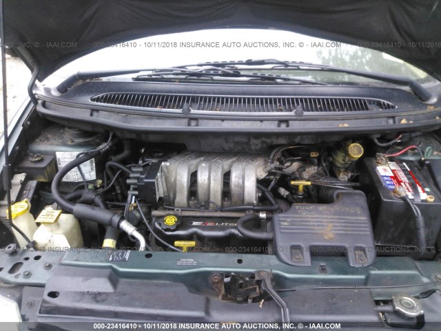 1C4GP64L3TB364746 - 1996 CHRYSLER TOWN & COUNTRY LXI GREEN photo 10