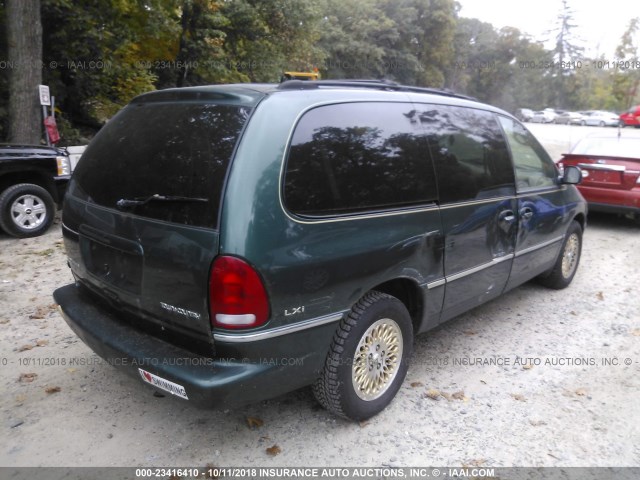 1C4GP64L3TB364746 - 1996 CHRYSLER TOWN & COUNTRY LXI GREEN photo 4