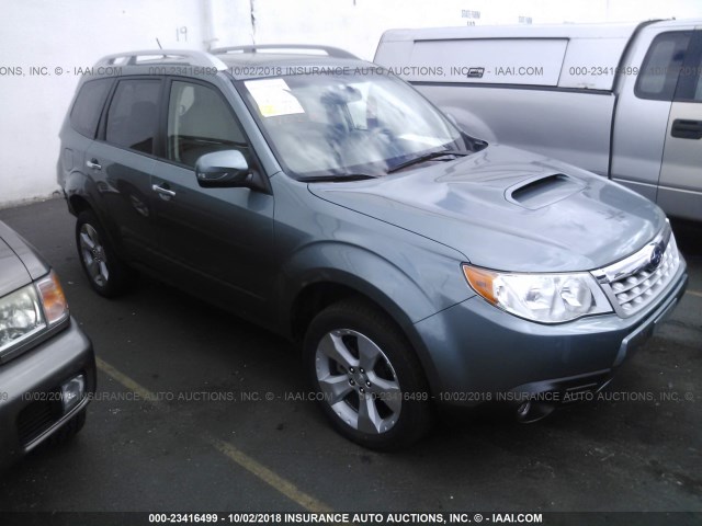 JF2SHGHC4DH406929 - 2013 SUBARU FORESTER TOURING 浅蓝色 照片 1