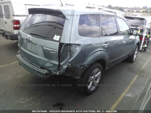 JF2SHGHC4DH406929 - 2013 SUBARU FORESTER TOURING 浅蓝色 照片 4