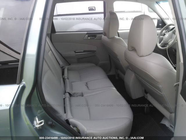 JF2SHGHC4DH406929 - 2013 SUBARU FORESTER TOURING 浅蓝色 照片 8