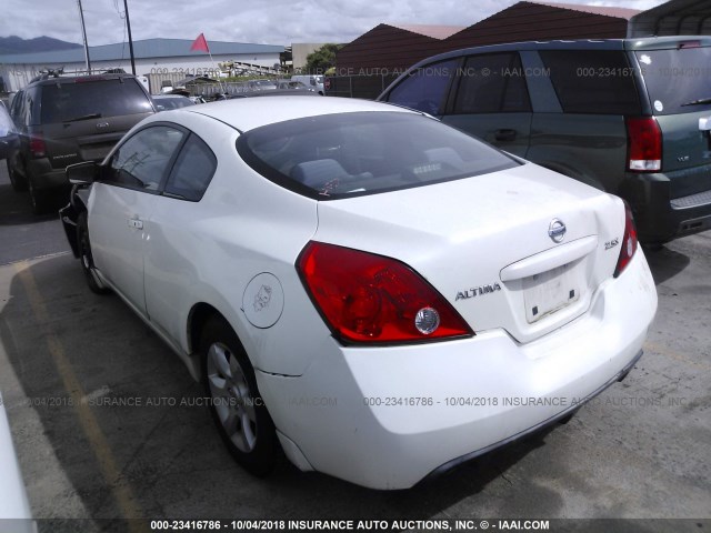 1N4AL24E38C217541 - 2008 NISSAN ALTIMA 2.5S WHITE photo 3