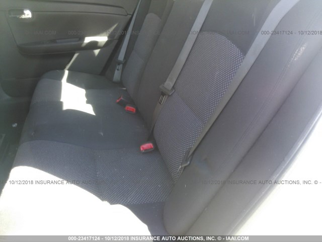 1G1ZC5E06A4108288 - 2010 CHEVROLET MALIBU 1LT SILVER photo 8