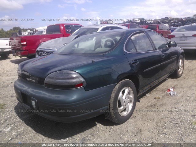 1G2WJ52K4VF330252 - 1997 PONTIAC GRAND PRIX SE 绿色 照片 4