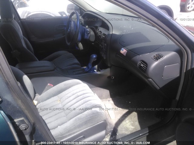 1G2WJ52K4VF330252 - 1997 PONTIAC GRAND PRIX SE 绿色 照片 5