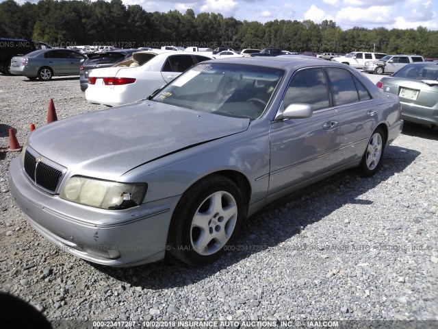 JNKBY31AXXM600889 - 1999 INFINITI Q45 T Champagne photo 2