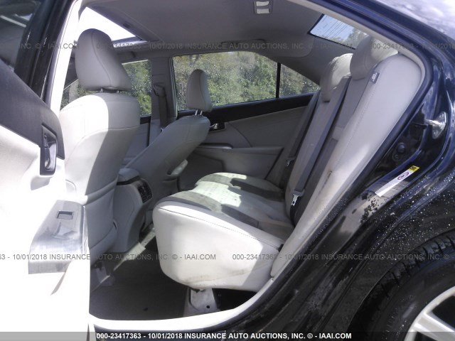 4T1BD1FK8DU092318 - 2013 TOYOTA CAMRY HYBRID/LE/XLE 黑色 照片 8