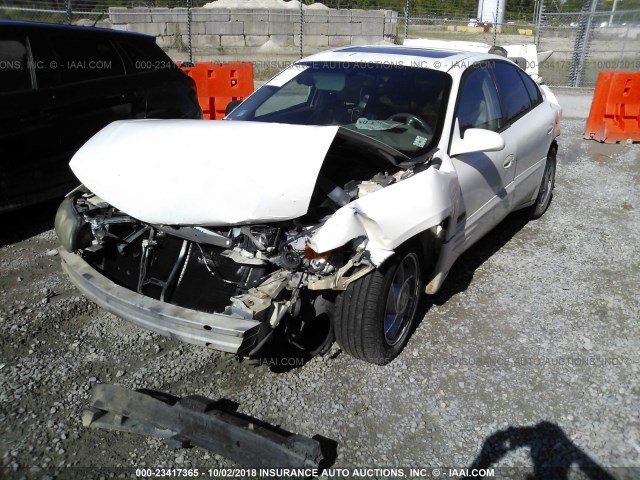 1G2HZ541014229849 - 2001 PONTIAC BONNEVILLE SSEI WHITE photo 2