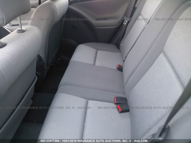 2T1KR32E03C090897 - 2003 TOYOTA COROLLA MATRIX XR SILVER photo 8