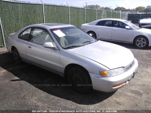 1HGCD715XVA024202 - 1997 HONDA ACCORD EX SILVER photo 1